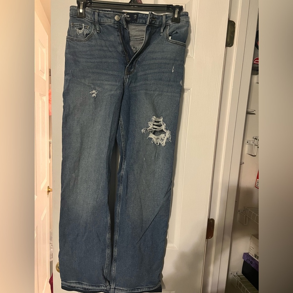 Hollister ripped jeans